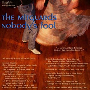 Nobody's Fool, Inside Cover